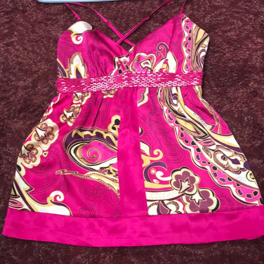 Shocking Pink Top